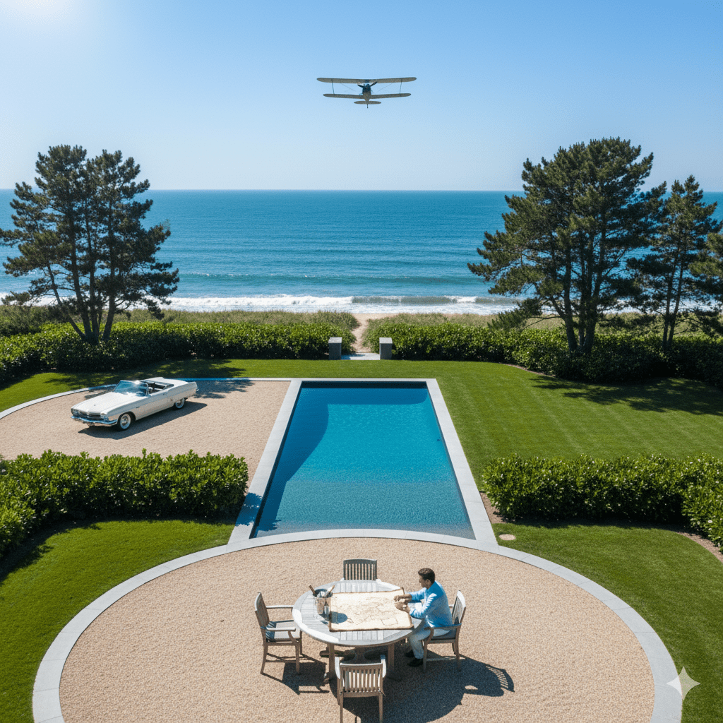 Strategizing sunset at the perfect Hamptons hotel