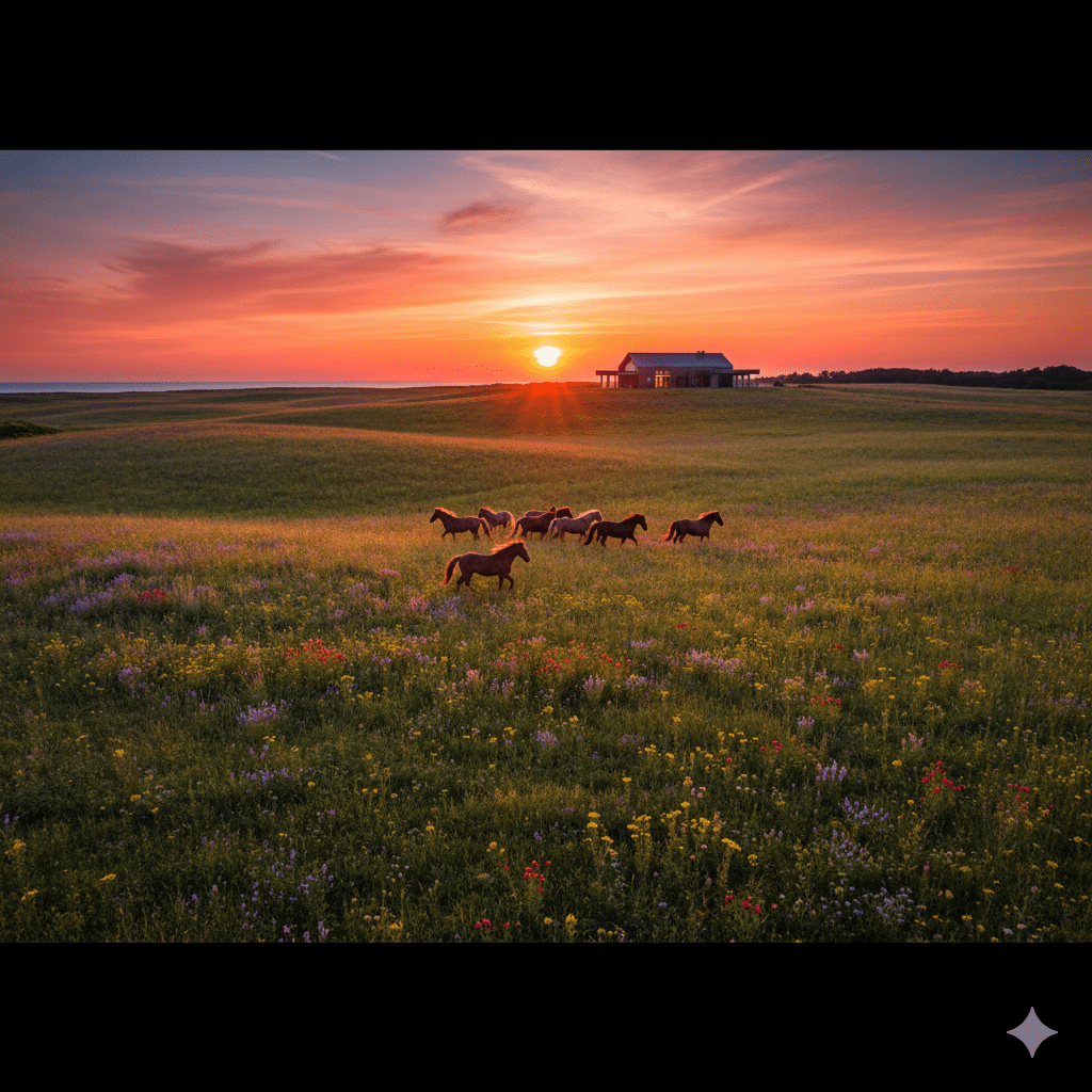 Serene Bridgehampton landscape showcasing prime real estate potential