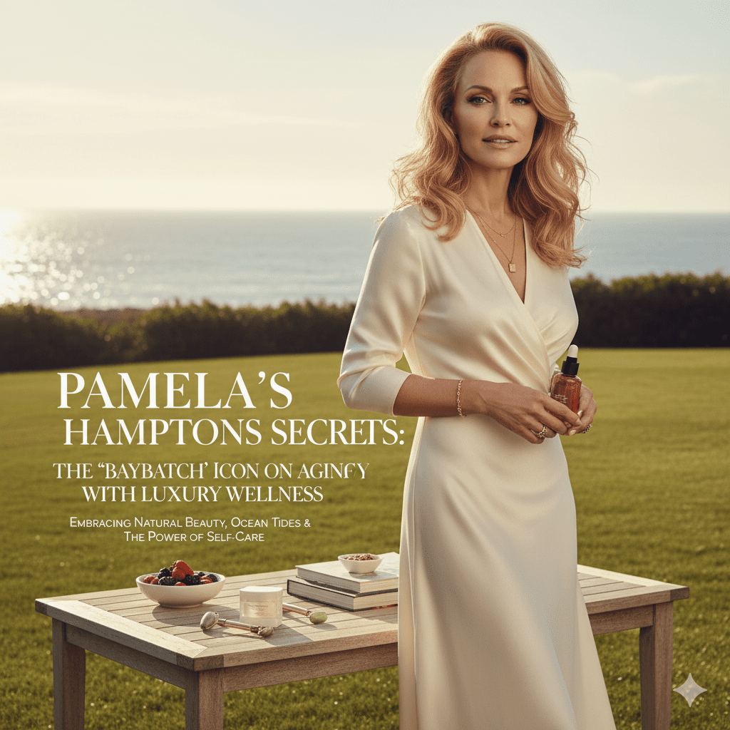 Pamela Anderson at 58 years old showcasing natural beauty and confident aging