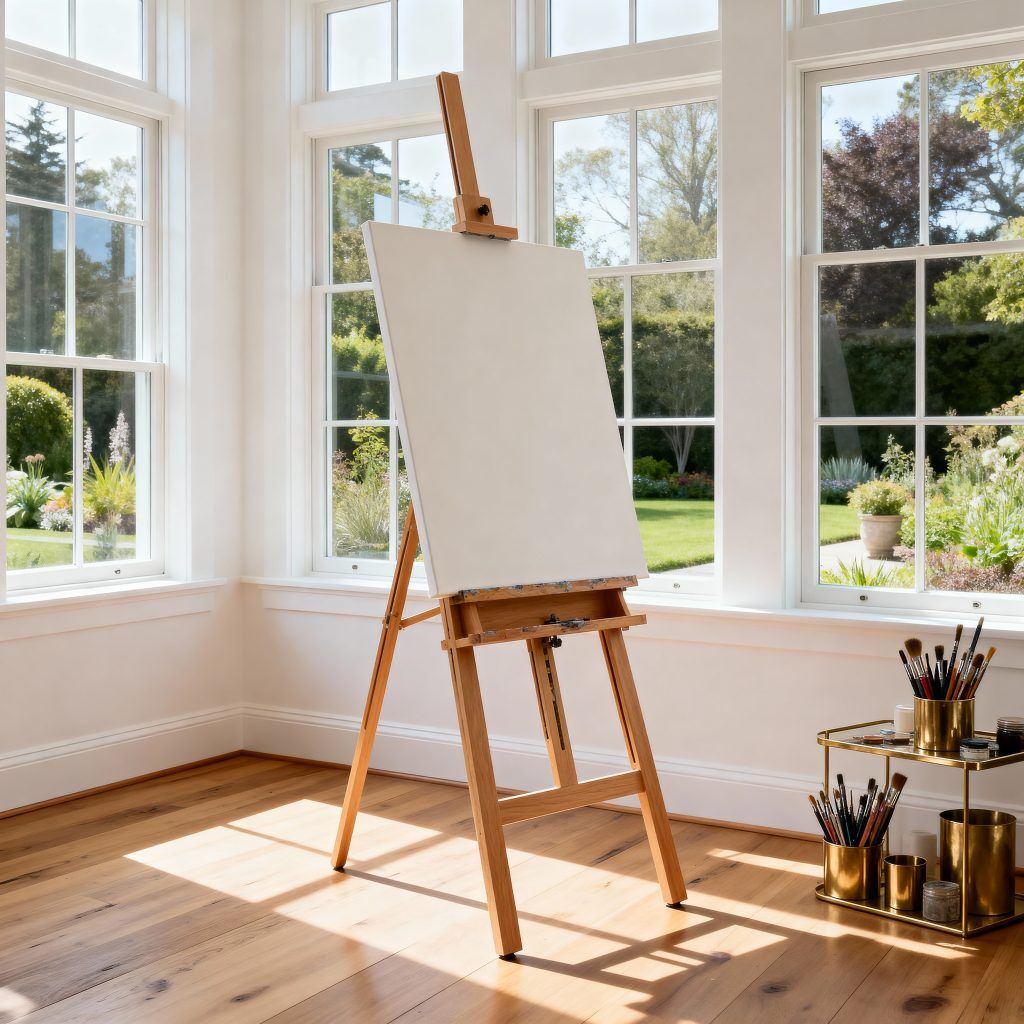 Discover the best art easels for home studios where professional functionality meets sophisticated design. Expert guide to choosing studio furniture that elevates your creative space.