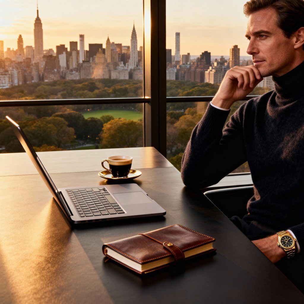 How rich people think wealthy mindset entrepreneur office luxury lifestyle