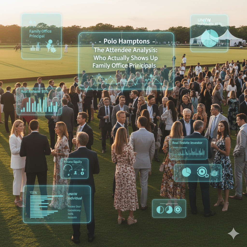 Polo Hamptons Attendees, UHNW Family Office Principals