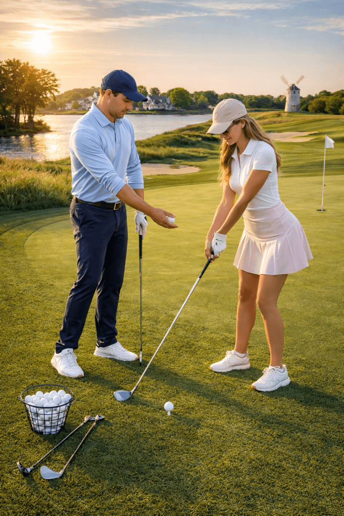 Executives guide to learning golf