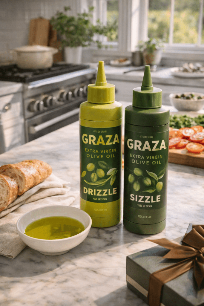 Graza Olive Oil: The Chef-Favorite Squeeze Bottle Transforming Hamptons Kitchens