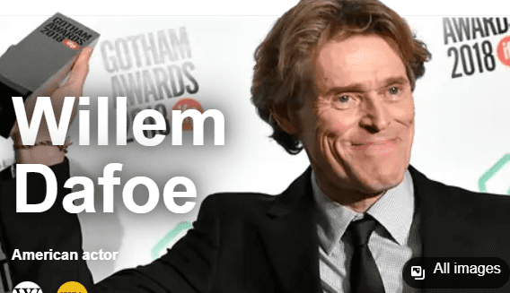 Willem Dafoe Net Worth 2025