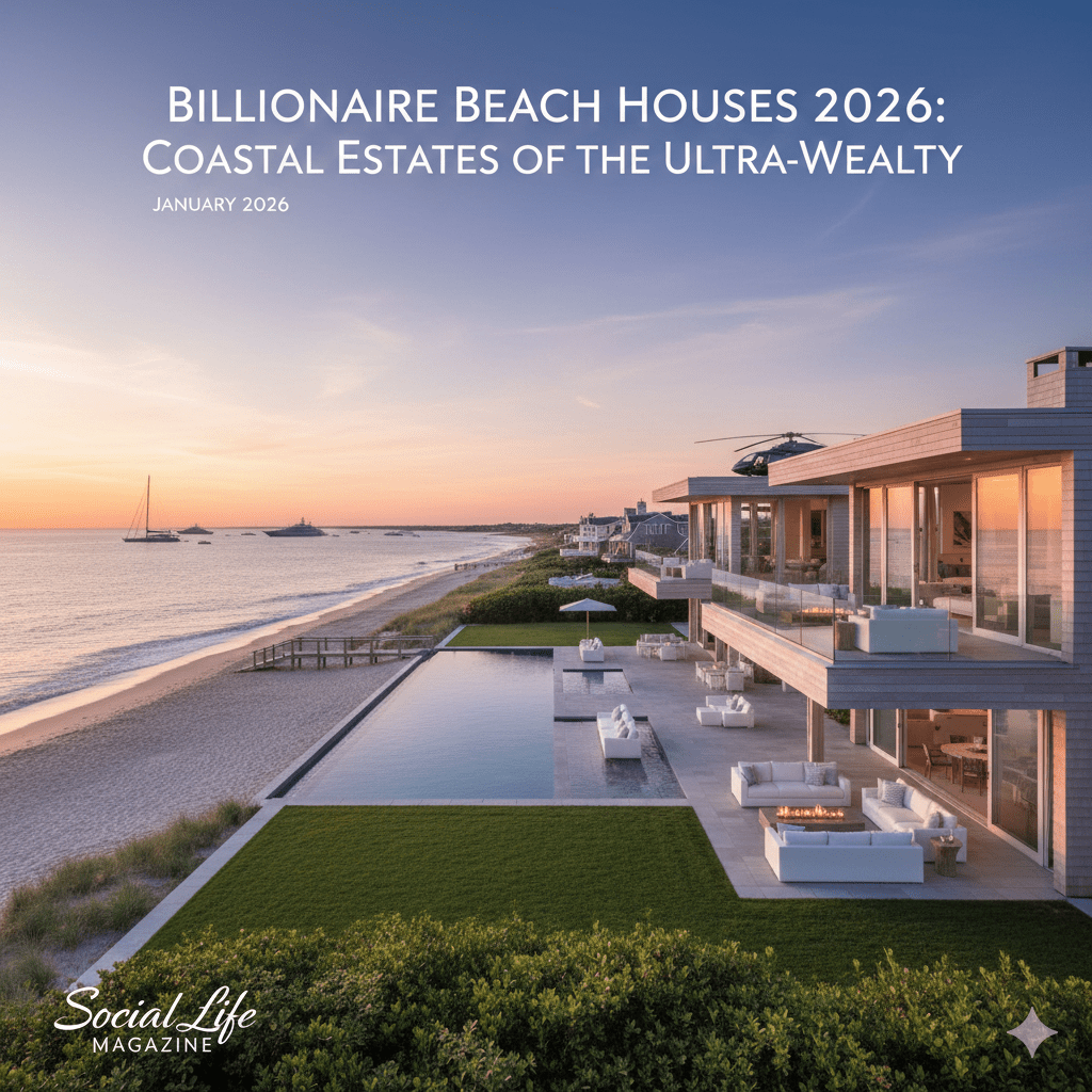 Billionaire Beach Houses 2026: Coastal Estates of the Ultra-Wealthy