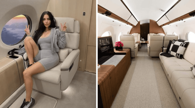 Kim Kardashian's Gulfstream G650ER