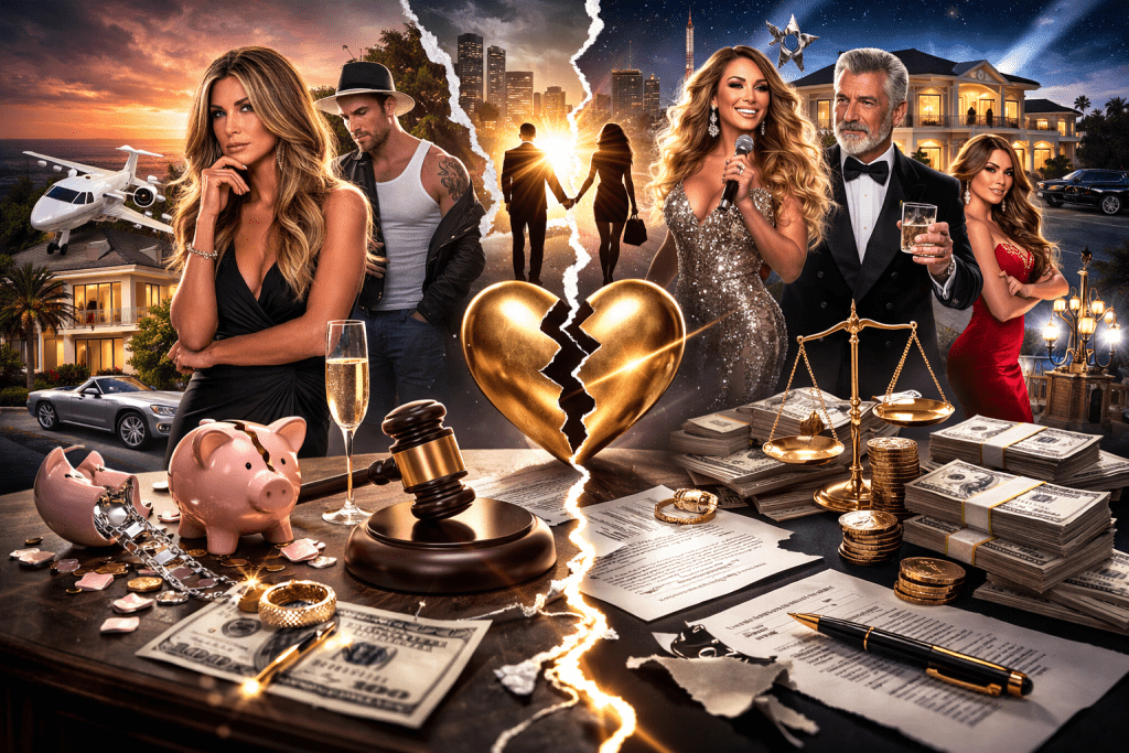 Celebrity Divorce Cluster