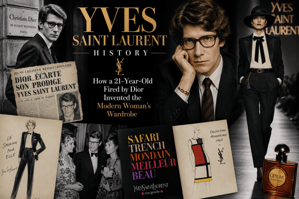 Yves Saint Laurent history
