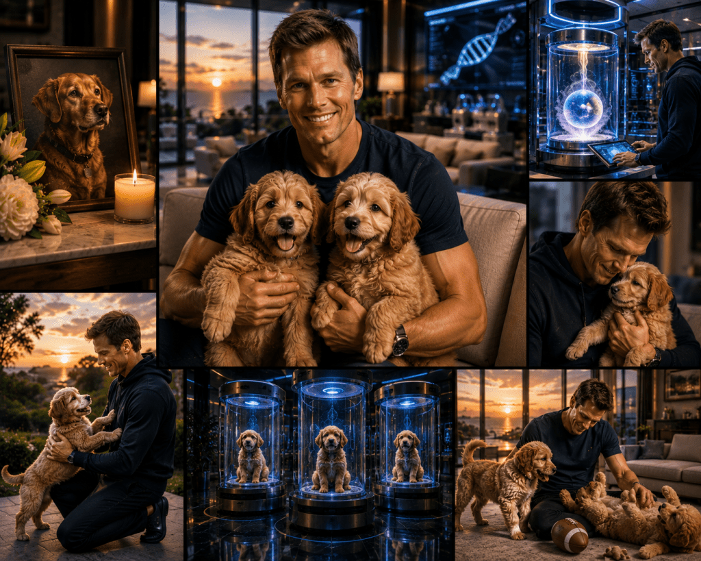 Tom Brady Cloned His Dead Dog for $50K