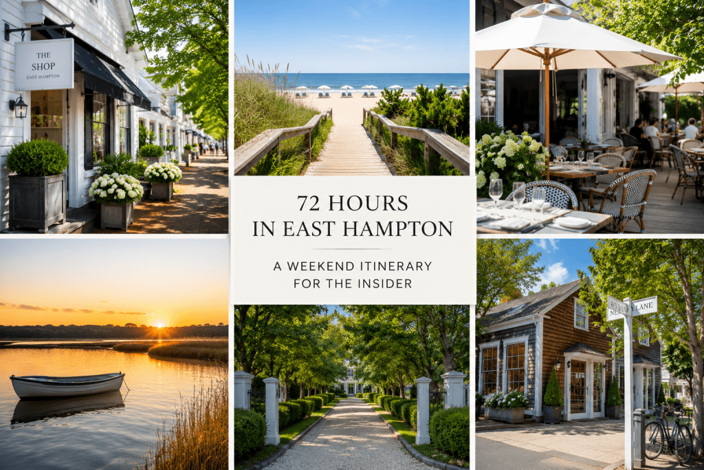 72 Hours in East Hampton