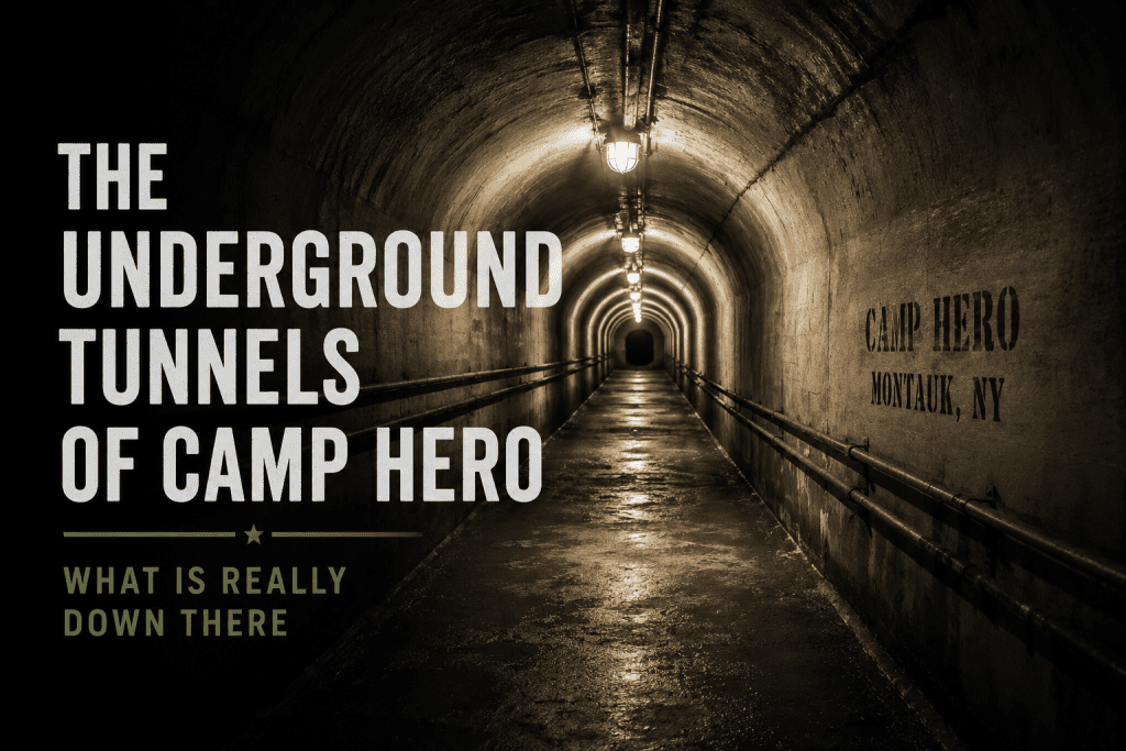 The Underground Tunnels of Camp Hero