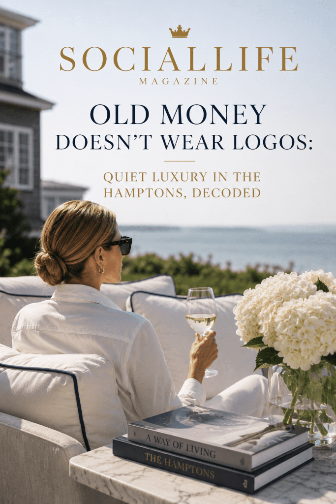 Old Money Doesn't Wear Logos