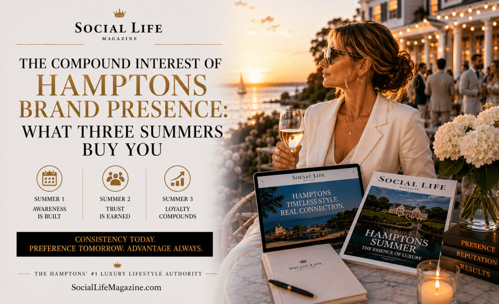 The Compound Interest of Hamptons Brand Presence